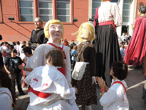 Fires de Girona 2014. La trobada de gegants: la ballada final