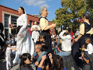 Fires de Girona 2014. La trobada de gegants: la ballada final