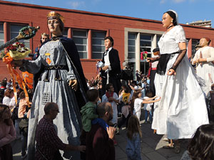 Fires de Girona 2014. La trobada de gegants: la ballada final