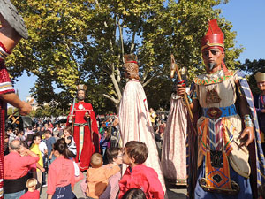 Fires de Girona 2014. La trobada de gegants: la ballada final