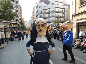 Fires de Girona 2014. La trobada de gegants: la cercavila