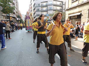 Fires de Girona 2014. La trobada de gegants: la cercavila