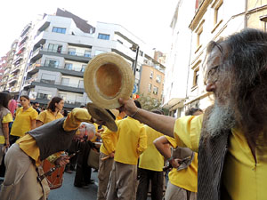 Fires de Girona 2014. La trobada de gegants: la cercavila