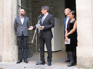 Exposició La Girona d'època moderna. Inauguració