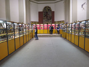 Fires de Girona 2014. Exposició Soldat de Plom a l'església de Sant Lluc