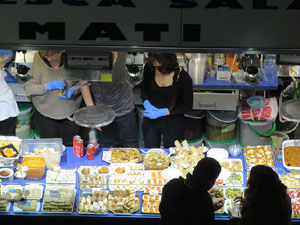 Girona10. Mercat del Lleó. Tastets gastronòmics