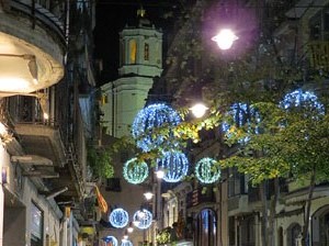 Nadal 2014 a Girona. La decoració nadalenca dels carrers