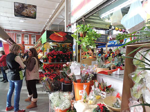 Nadal 2014 a Girona. La decoraci&oacute; nadalenca del Mercat del Lle&oacute;