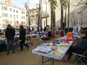 Nadal 2014 a Girona. Els mercats de Nadal. Firanadal, mercat del Cul de la Lleona, de la plaça Catalunya...