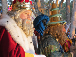 La Cavalcada de Reis 2015. El campament reial als Jardins de la Muralla