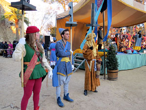 La Cavalcada de Reis 2015. El campament reial als Jardins de la Muralla