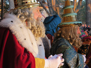 La Cavalcada de Reis 2015. El campament reial als Jardins de la Muralla