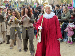 La Cavalcada de Reis 2015. El campament reial als Jardins de la Muralla