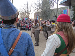 La Cavalcada de Reis 2015. El campament reial als Jardins de la Muralla