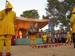 La Cavalcada de Reis 2015. El campament reial als Jardins de la Muralla