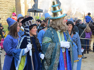 La Cavalcada de Reis 2015. El campament reial als Jardins de la Muralla