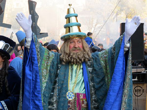 La Cavalcada de Reis 2015. El campament reial als Jardins de la Muralla