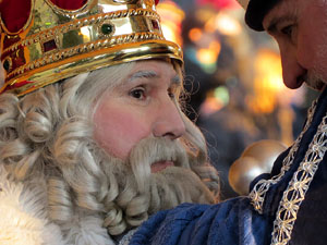 La Cavalcada de Reis 2015. El campament reial als Jardins de la Muralla