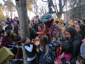 La Cavalcada de Reis 2015. El campament reial als Jardins de la Muralla