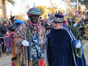 La Cavalcada de Reis 2015. El campament reial als Jardins de la Muralla
