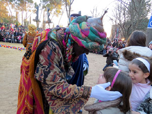 La Cavalcada de Reis 2015. El campament reial als Jardins de la Muralla