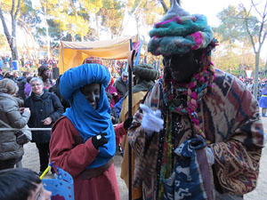La Cavalcada de Reis 2015. El campament reial als Jardins de la Muralla