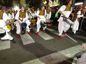 La Cavalcada de Reis 2015. Desfilada pels carrers de la ciutat, fins la pla&ccedil;a del Vi