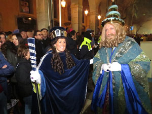 La Cavalcada de Reis 2015. Desfilada pels carrers de la ciutat, fins la pla&ccedil;a del Vi