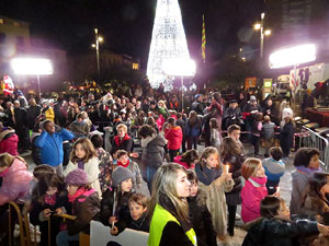 La Cavalcada de Reis 2015. Desfilada pels carrers de la ciutat, fins la pla&ccedil;a del Vi