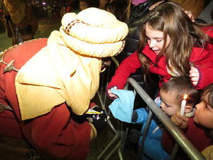 La Cavalcada de Reis 2015. Desfilada pels carrers de la ciutat, fins la pla&ccedil;a del Vi