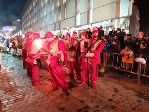 La Cavalcada de Reis 2015. Desfilada pels carrers de la ciutat, fins la pla&ccedil;a del Vi