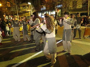 La Cavalcada de Reis 2015. Desfilada pels carrers de la ciutat, fins la pla&ccedil;a del Vi