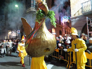 La Cavalcada de Reis 2015. Desfilada pels carrers de la ciutat, fins la pla&ccedil;a del Vi