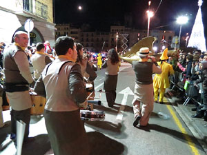 La Cavalcada de Reis 2015. Desfilada pels carrers de la ciutat, fins la pla&ccedil;a del Vi