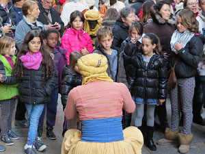 La Cavalcada de Reis 2015. La precavalcada pels carrers de Girona