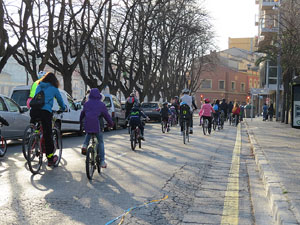 La Pedalada de Reis 2015, organitzada per Mou-te en bici