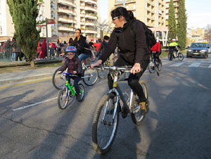 La Pedalada de Reis 2015, organitzada per Mou-te en bici