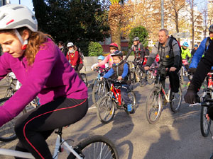 La Pedalada de Reis 2015, organitzada per Mou-te en bici