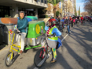 La Pedalada de Reis 2015, organitzada per Mou-te en bici