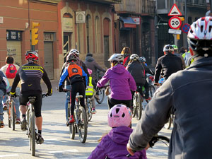 La Pedalada de Reis 2015, organitzada per Mou-te en bici