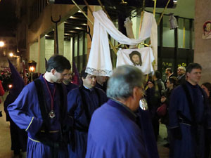 Process&oacute; del Sant Enterrament. Divendres Sant
