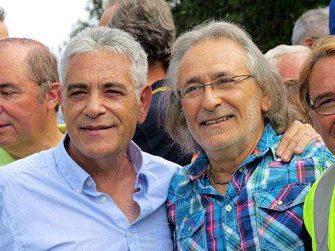 Els impulsors de l'esdeveniment, Jordi Pericot i Max Varés