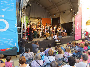Festival A Capella 2015. Tutti Veus a la pla&ccedil;a de la Independ&egrave;ncia