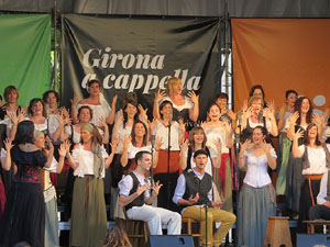 Festival A Capella 2015. Tutti Veus a la pla&ccedil;a de la Independ&egrave;ncia
