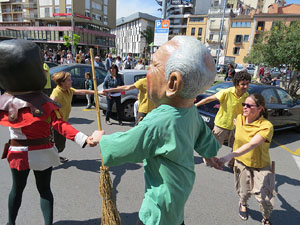 Festes de Primavera de Girona 2015. Cercavila amb el Tarlà