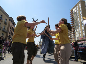 Festes de Primavera de Girona 2015. Cercavila amb el Tarlà