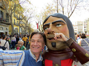 Festes de Primavera de Girona 2015. Cercavila amb el Tarlà