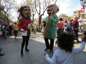 Festes de Primavera de Girona 2015. Cercavila amb el Tarlà