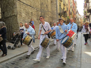 Festes de Primavera de Girona 2015. Presentació de la Mula Baba