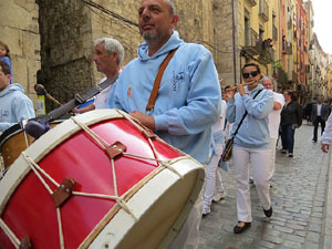 Festes de Primavera de Girona 2015. Presentació de la Mula Baba